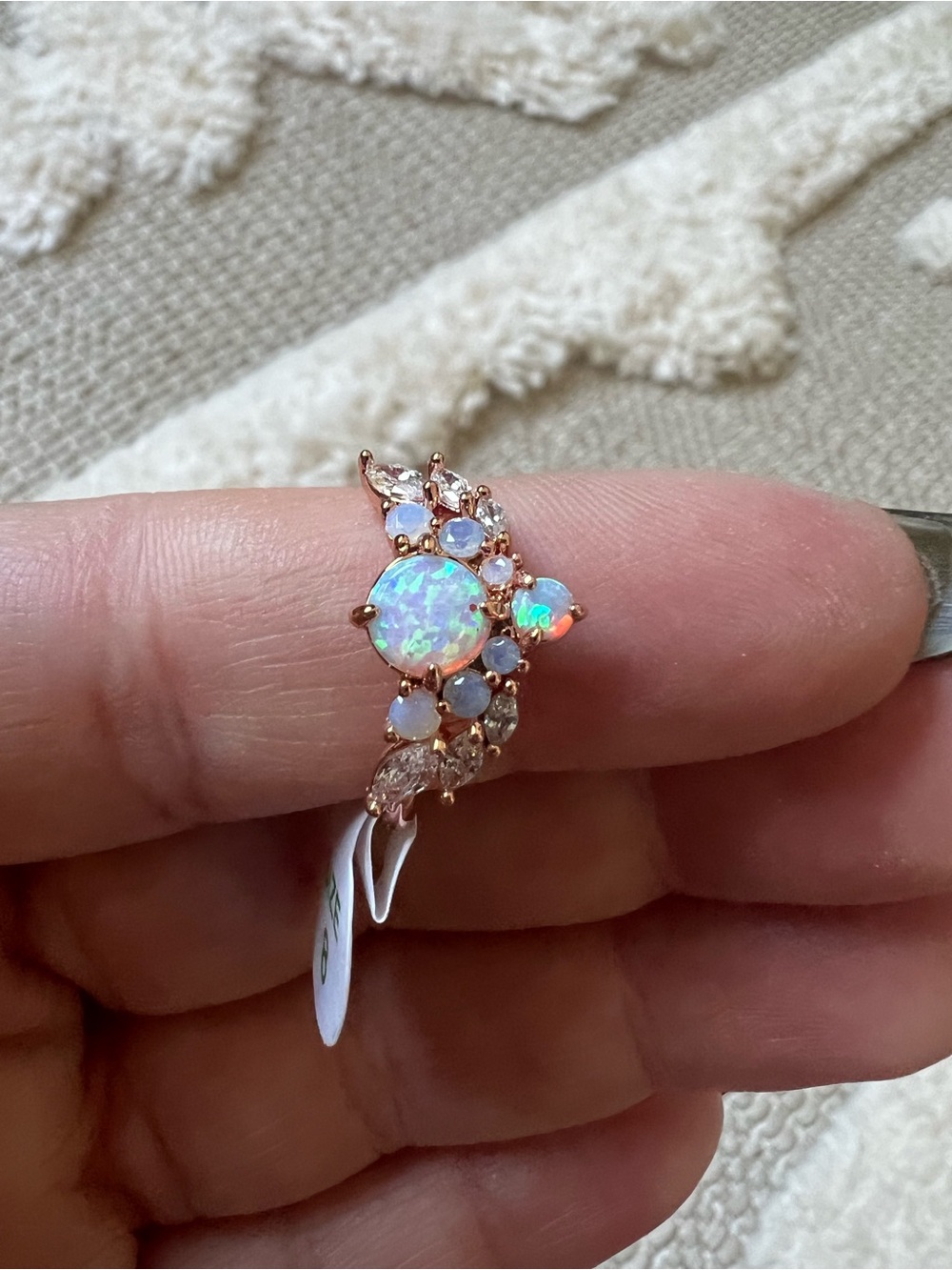 Bomb Party RBP8276 a passion for jewels size 8 rose gold new !!